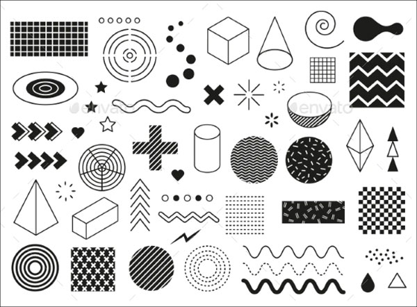 geometric shapes for photoshop free download